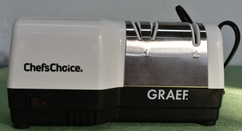 Ostrzałka do noży CHEF CHOICE GRAEF. Lekko używana.