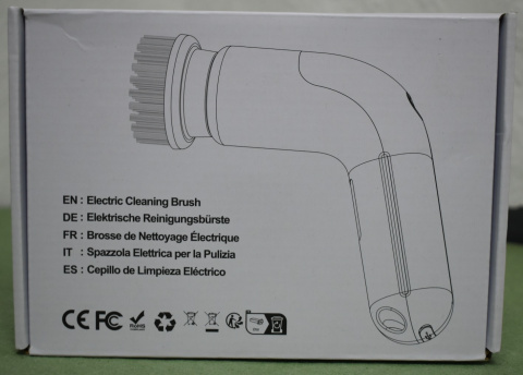 Szczotka elektryczna, bezprzewodowa,czyszcząca. 5 głowic do czyszczenia. Nowa. Ładowarka 230V Szczotka elektryczna, bezprzewodowa,czyszcząca. 5 głowic do czyszczenia. Nowa. Ładowarka 230V